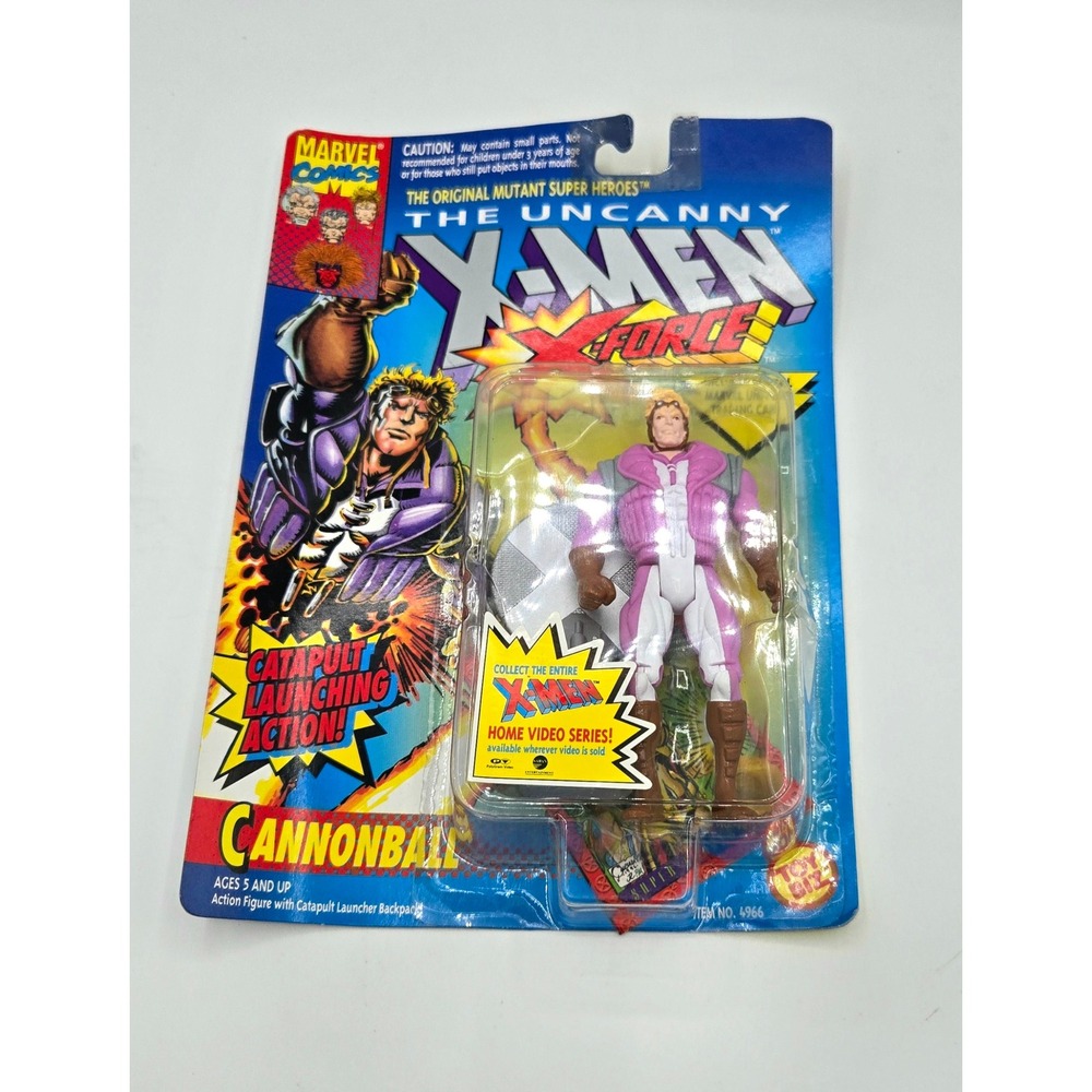 Marvel Comics‎ X-Men X-Force Cannonball Action Figure Toy Biz 1992
